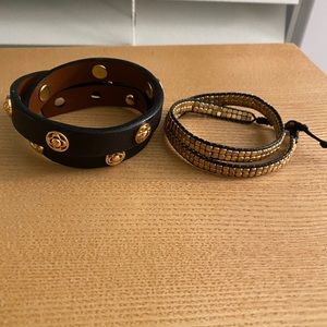 Stella & Dot stacking bracelets - like new